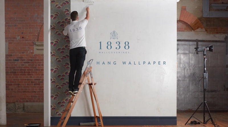 How to wallpaper: 1838 Guide to Hanging Wallpaper