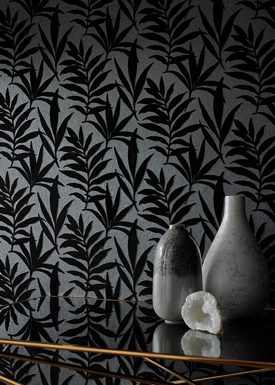 Turn to the dark side with Black Wallpaper