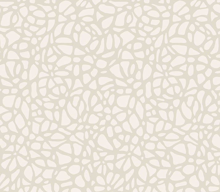 Pebble Pearl Cream Luxury Patterned Wallpaper
