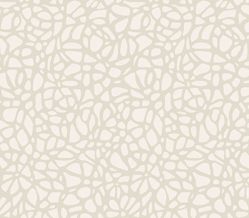 Pebble Pearl Cream Luxury Patterned Wallpaper