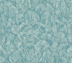 Tranquil Seafoam Green Luxury Feather Wallpaper