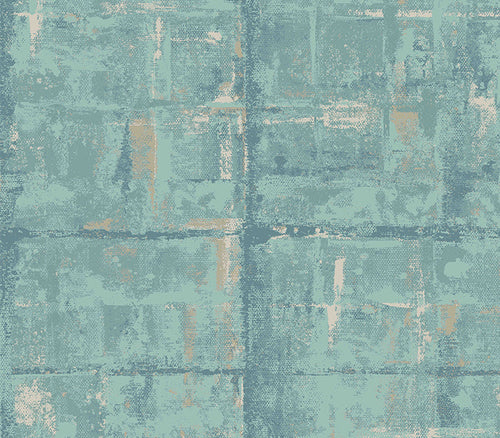 Patina Seafoam Green Luxury Textured Wallpaper