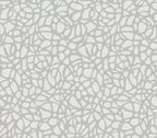 Pebble Mist Silver Luxury Patterned Wallpaper