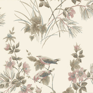 Rosemore Natural Luxury Bird Wallpaper
