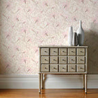 Fairhaven Pink Luxury Floral Wallpaper
