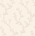 Milton Pink Luxury Leaf Wallpaper