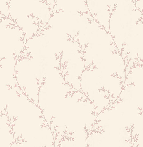 Milton Pink Luxury Leaf Wallpaper