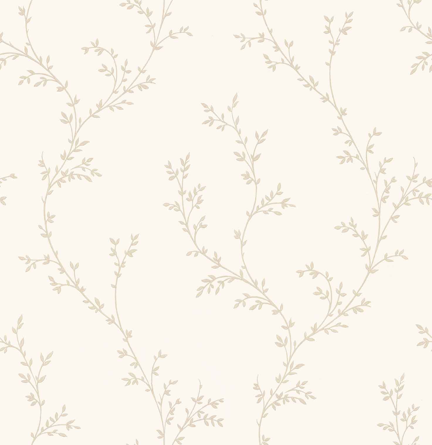 Milton Natural Luxury Leaf Wallpaper