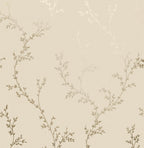 Milton Gold Luxury Leaf Wallpaper