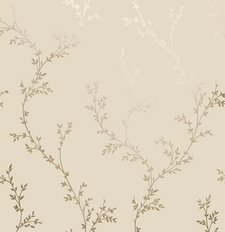 Milton Gold Luxury Leaf Wallpaper