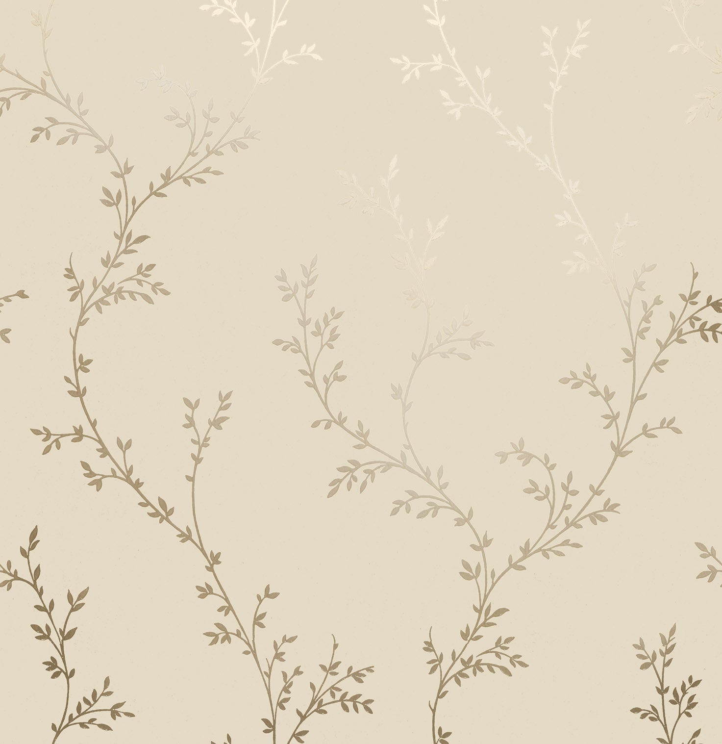 Milton Gold Luxury Leaf Wallpaper