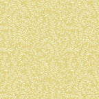 Audley Yellow Luxury Leaf Wallpaper