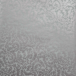 Audley Duck Egg Blue Luxury Leaf Wallpaper