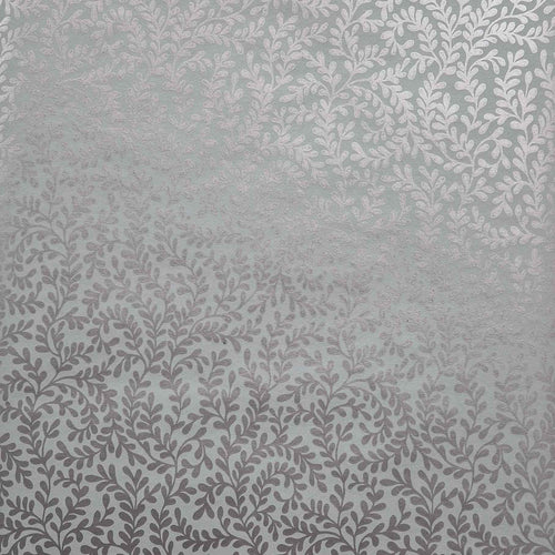 Audley Duck Egg Blue Luxury Leaf Wallpaper