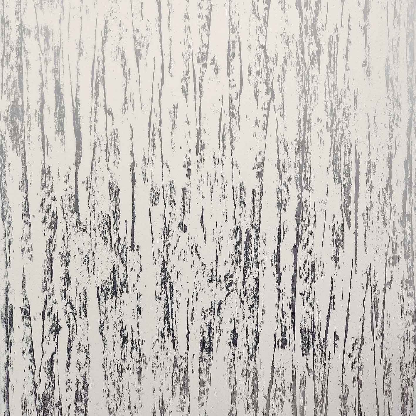 Helmsley Silver and Cream Luxury Foil Wallpaper