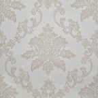 Hampton Ivory Cream Luxury Damask Wallpaper