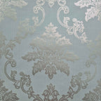 Hampton Duck Egg Blue Luxury Damask Wallpaper