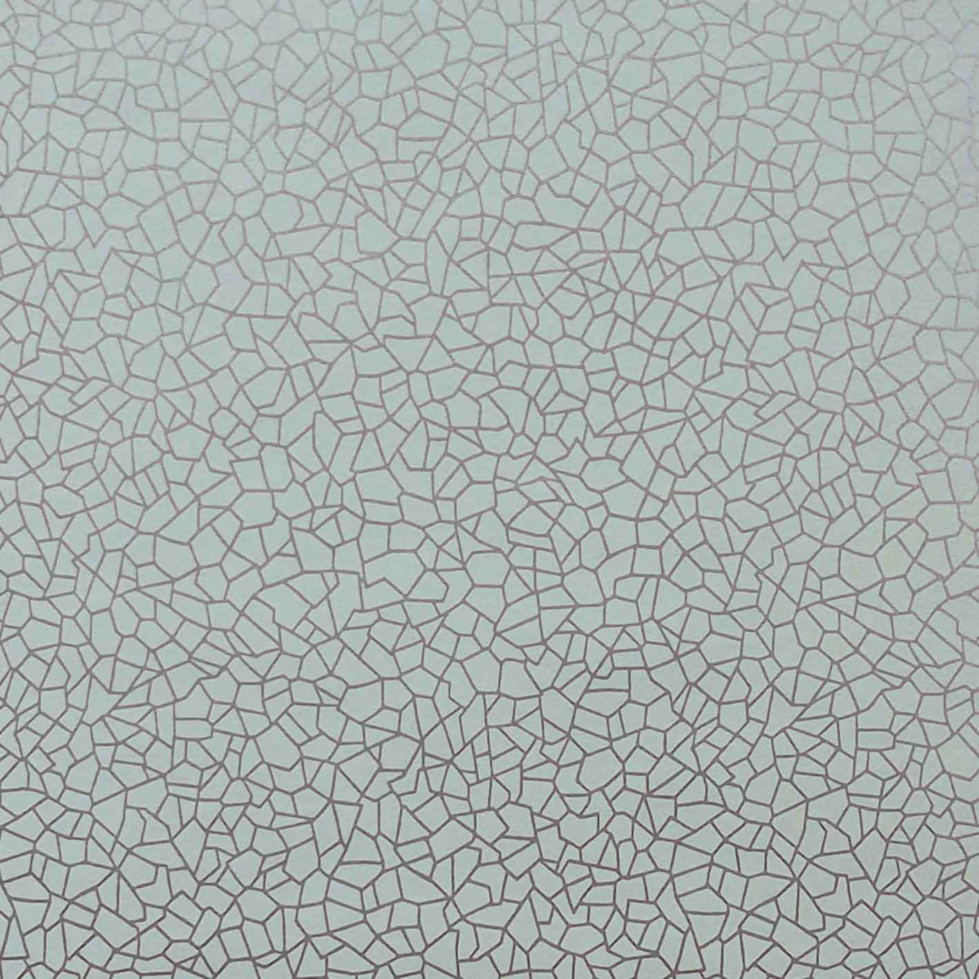Kew Duck Egg Blue Luxury Geometric Wallpaper