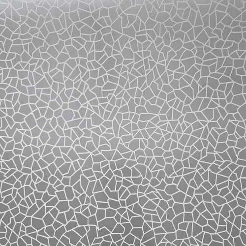 Kew Foil Silver Metallic Luxury Wallpaper