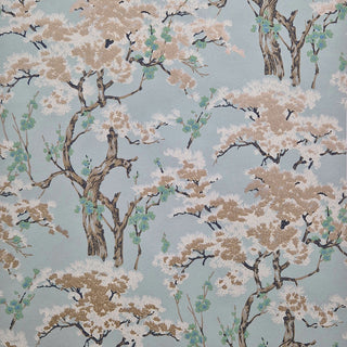 Harewood Seafoam Green Luxury Chinoiserie Wallpaper