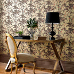 Harewood Gold Metallic Luxury Chinoiserie Wallpaper