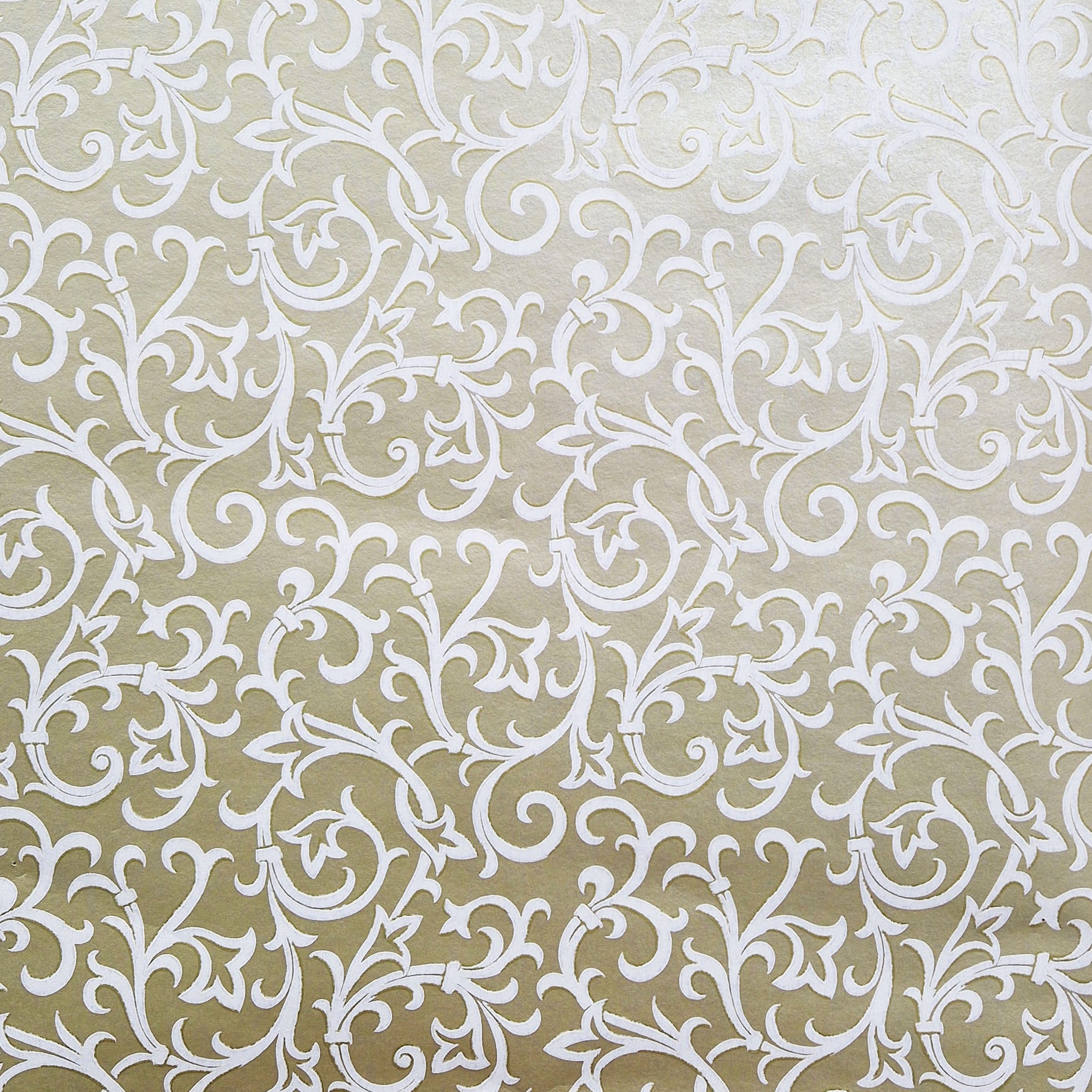 Brodsworth Gold Metallic Luxury Patterned Wallpaper