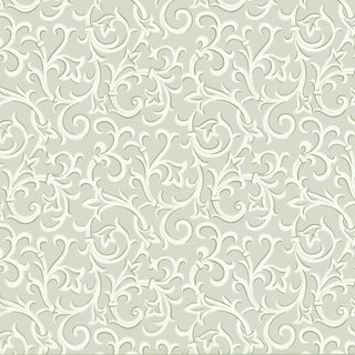 Brodsworth Grey Luxury Patterned Wallpaper