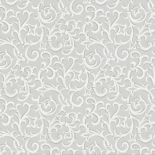 Brodsworth Grey Luxury Patterned Wallpaper