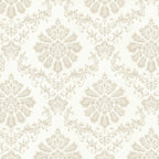 Broughton Natural Luxury Damask Wallpaper