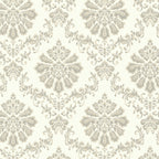 Broughton Grey Luxury Damask Wallpaper
