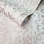 Avington Natural Luxury Moire Wallpaper