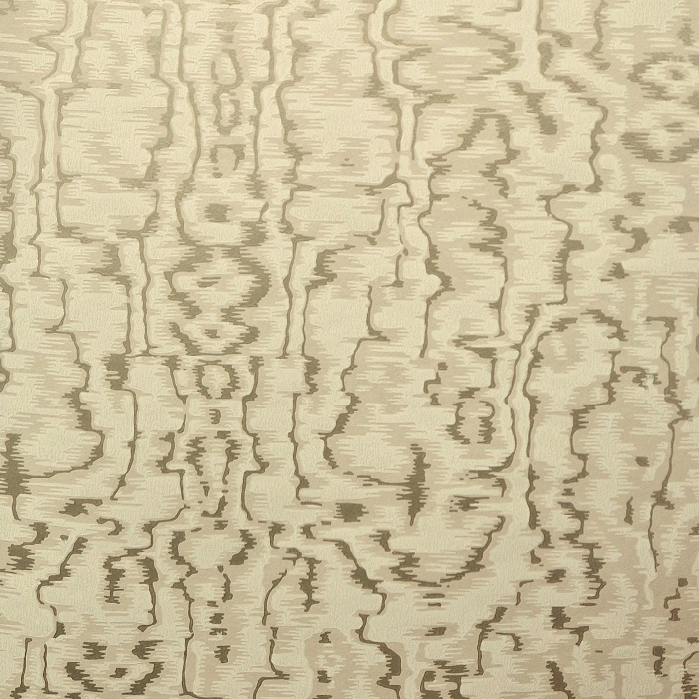 Avington Gold Luxury Moire Wallpaper