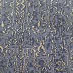Avington Navy Blue Luxury Moire Wallpaper