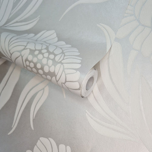 Chatsworth Natural Luxury Floral Wallpaper