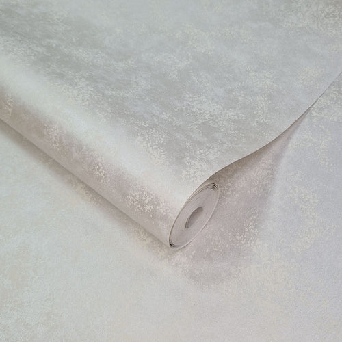 Fenton Ivory Cream Luxury Plain Wallpaper