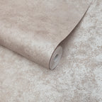 Fenton Taupe Neutral Luxury Plain Wallpaper