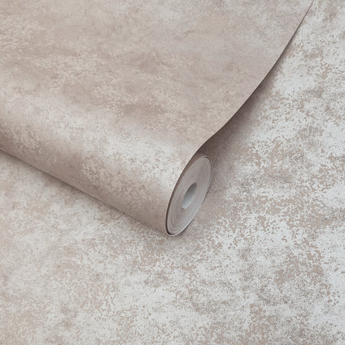 Fenton Taupe Neutral Luxury Plain Wallpaper