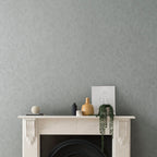 Fenton Silver Luxury Plain Wallpaper