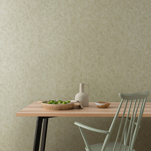 Fenton Soft Gold Luxury Plain Wallpaper