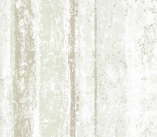 Linea Ivory Neutral Luxury Striped Wallpaper
