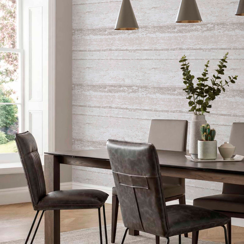 Linea Ivory Wallpaper | Cream Wallpaper | 1838 Wallcoverings
