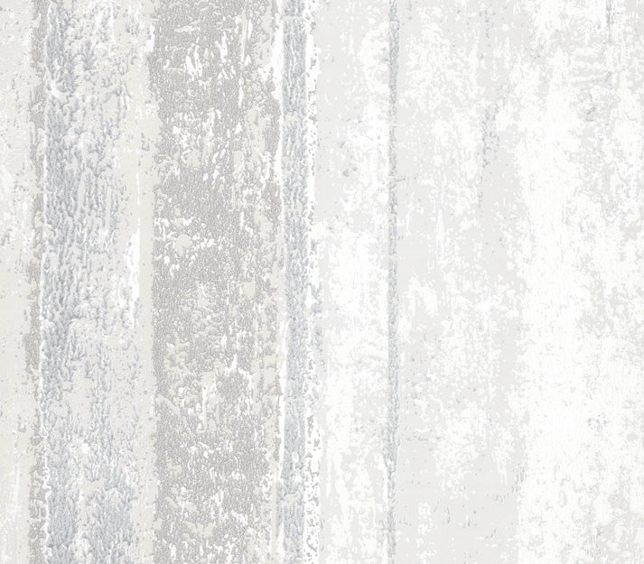 Linea Grey Silver Luxury Striped Wallpaper