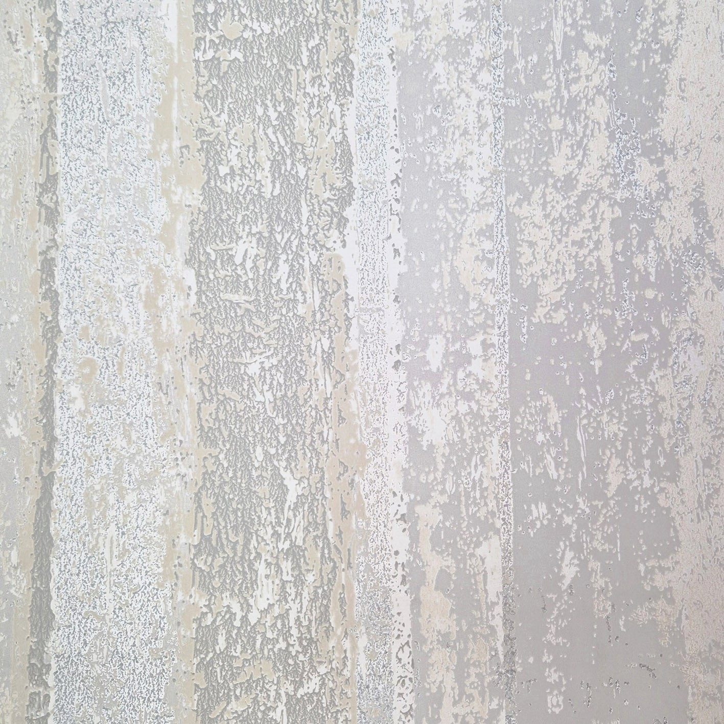 Linea Grey Silver Luxury Striped Wallpaper