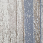 Linea Denim Blue Grey Luxury Striped Wallpaper