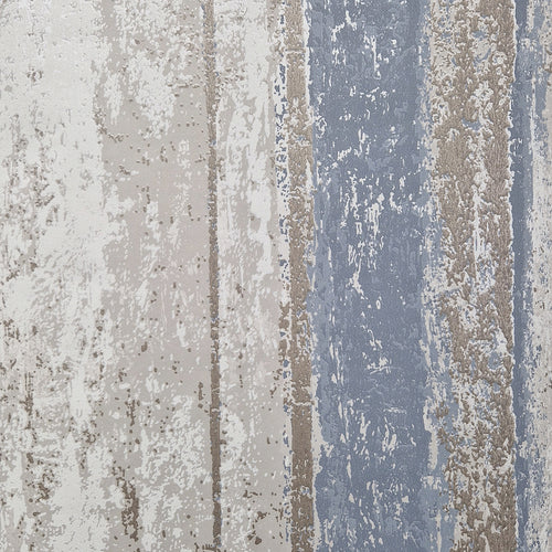 Linea Denim Blue Grey Luxury Striped Wallpaper