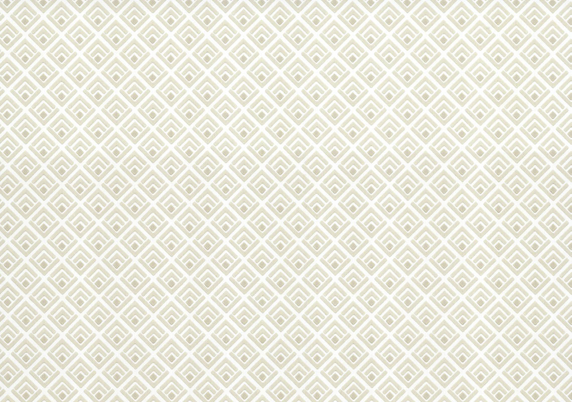 Gio Ivory Neutral Luxury Geometric Wallpaper