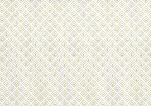 Gio Ivory Neutral Luxury Geometric Wallpaper