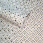 Gio Grey Luxury Geometric Wallpaper