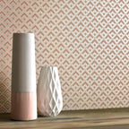 Gio Pink Luxury Geometric Wallpaper