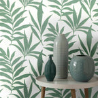 Verdi Green Luxury Bead Wallpaper
